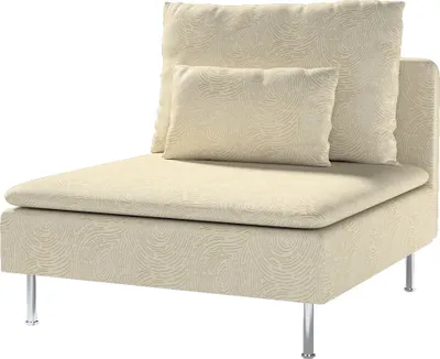 Produktbild von Dekoria Bezug für Söderhamn Sitzelement 1, beige-golden, Bezug für Sitzelement 1