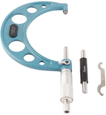 Image de Appareil de mesure extérieur professionnel - Mesure précise - 75-100 mm - Acier - Pour une utilisation professionnelle - Optimal