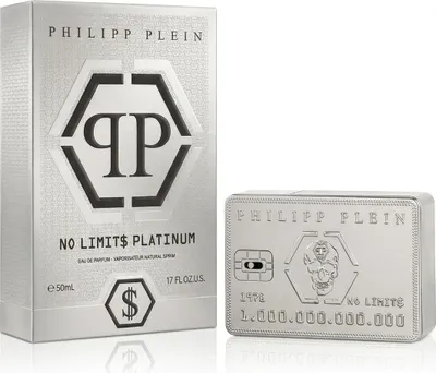 Produktbild von Philipp Plein No Limit$ Platinum Eau De Parfum 50 ml (man)