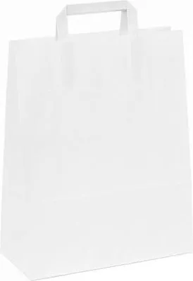 Obrázok produktu pre Darčeková taška z papiera 320 x 160 x 430, biela
