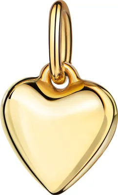 Produktbild von Kleiner Herz-Anhänger Gold 585 Ketten-Anhänger Damen Goldherz