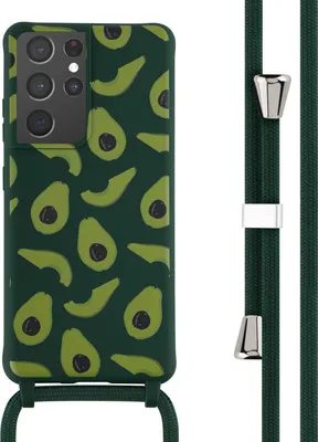 Obrázek produktu pro imoshion Silikonové pouzdro s páskem Samsung Galaxy S21 Ultra – Avocado Green