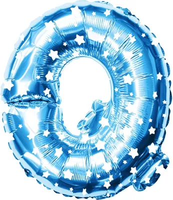 Produktbild von Oblique Unique Folien Luftballon Buchstabe Q Kinder Geburtstag Baby Shower Party Deko Ballon - blau
