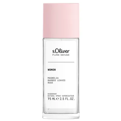 Zdjęcie produktu dla s.Oliver Pure Sense Women dezodorant w szkle 75ml