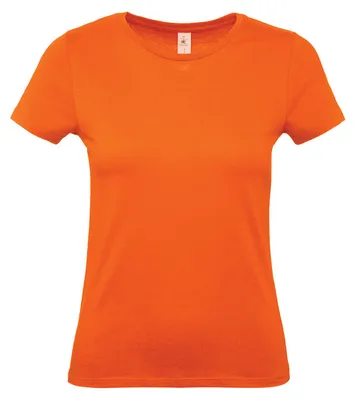 Produktbild von B&C Damen T-Shirt #E150 RW6634 (XL) (Orange)