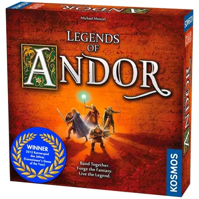 Legenden von Andor: Koop-Strategiespiel, 2–4 Spieler, ab 10 Jahren