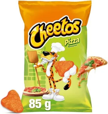 Obrázek produktu pro Cheetos kukuřičné lupínky s příchutí pizzy 85 G