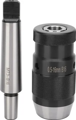 Obrázek produktu pro Bezklíčové vrtací sklíčidlo s Morseovým kuželem pro sloupovou vrtačku MT3-B16 0,5-16 mm