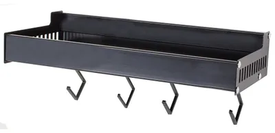 Immagine prodotto di Verk 24253 Mensola a muro multifunzionale nera