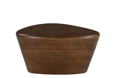 Produktbild von SIT Möbel Beistelltisch | dreieckige Tischplatte | Mango massiv braun | B 70 x T 53 x H 36 cm | 14775-30 | Serie RONDURA