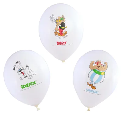 Zdjęcie produktu dla 6 lateksowych kulek Asterix 27 cm -