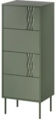 Productafbeelding van Kommode TIFFANY 4S, groen, mat
