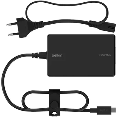 Image de Belkin INC016GLBK chargeur d'appareils mobiles Universel Noir Secteur Charge rapide Intérieure