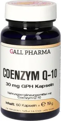 Produktbild von GALL PHARMA Coenzym Q-10 30 mg GPH Kapseln, 60 St. Kapseln