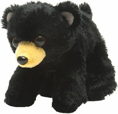Produktbild von Wild Republic Plusch Schwarzbar Stofftier - 18 cm - Bar Stofftiere