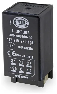 Produktbild von HELLA 4DN 008 768-191 Blinkgeber Blinkerrelais für INTERNATIONAL HARV. A-Series für DEUTZ-FAHR AGROPRIMA für FENDT Farmer für CLAAS XERION