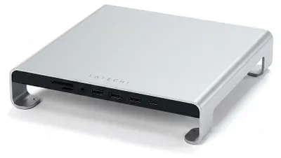 Obrázok produktu pre Satechi ST-AMSHS, USB 3.2 Gen 1 (3.1 Gen 1) Type-C, Strieborná, Microsd (transflash), SD, USB 3.2 Gen 1 (3.1 Gen 1) Type-A, USB 3.2 Gen 1 (3.1 Gen 1) Type-C, Hliník, 214,1 mm