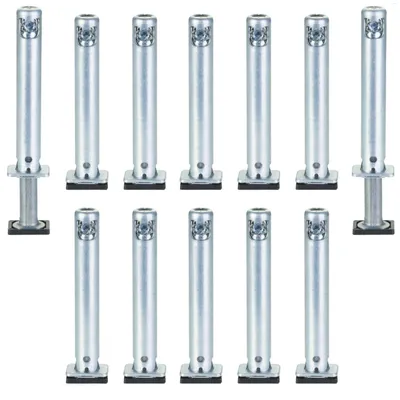 Produktbild von SOTECH Sockel-Höhenversteller Ø 12 mm Höhe 70 mm – zum Einbohren (12 Stück)