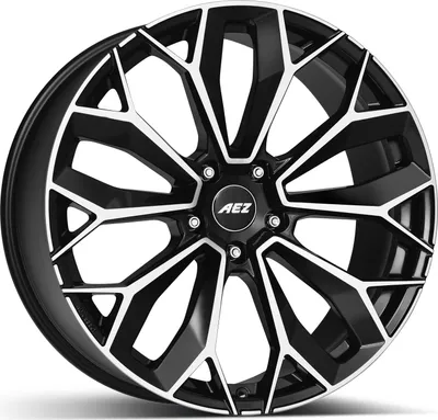 Produktbild von 20 Zoll Alufelge AEZ leipzig dark 20"x9" 5x120 PCD ET42 65.1mm Felge Schwarz