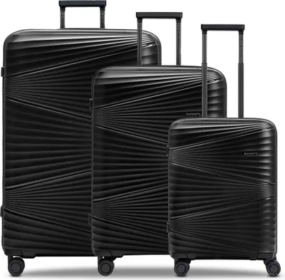 Produktbild von Pactastic Collection 02 THE THREE SET 4 Rollen Kofferset 3-teilig