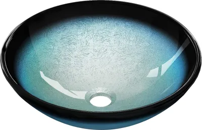 Produktbild von Mexen Mira Glaswaschbecken zur Aufsatzmontage 42 x 42 cm, blau - 24124247