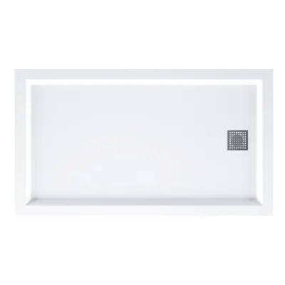 Produktbild von Duschwannen 140x70 Duschtasse 70x140 Super Flach Hochwertige Duschtasse extra Flach und extra Verstärkt Designer Duschwanne aus Sanitär Marke Kreabad