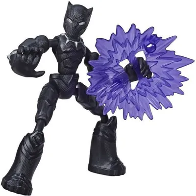 Image de Marvel Avengers - Black Panther Bend & Flex Figure - 15 cm
