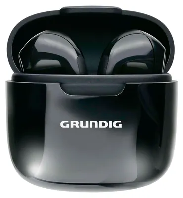 Produktbild von Grundig Bluetooth Kopfhörer – In Ear Earbuds 200 mAh – Ohrhörer mit 3 Stunden Wiedergabezeit – Kabellose Kopfhörer für freihändiges Telefonieren – inkl. Ladeetui USBC-Ladekabel