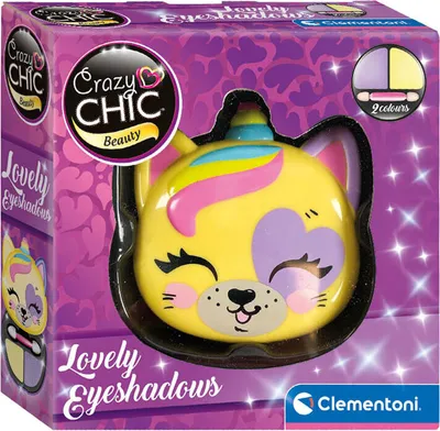 Produktbild von Clementoni Crazy Chic Lidschatten im Make-up-Etui „Tiger“