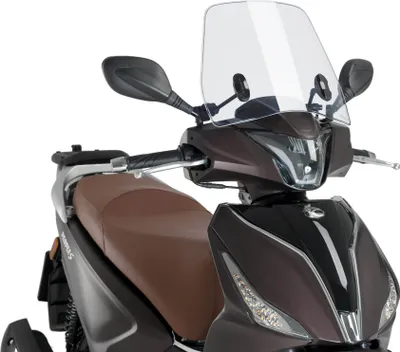 Produktbild von PUIG 2884W Rollerscheibe Trafic  passend fuer KYMCO PEOPLE S 125 Transparent