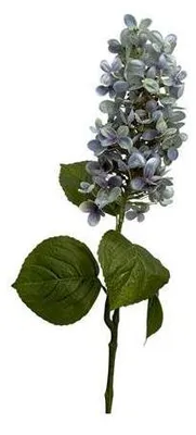 Zdjęcie produktu dla Sztuczny kwiat hortensja stożek 75cm niebieski