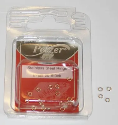 Produktbild von Pelzer Stainless Steel Rings 20 Stück