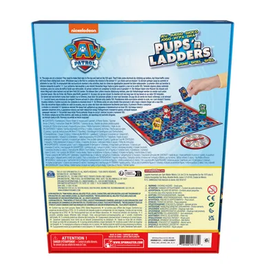 Produktbild von Games Paw Patrol Welpen- und Leiterspiel | Paw Patrol-Spielzeug Kleinkinder-Spielzeug Kinderspielzeug | Spiele für Mädchen lustige Spiele Spiel für die ganze Familie Kinderspiele, für Vorschulkinder, Brettspiel, Reisen/Abenteuer, 4 Jahr(e), Familienspiel