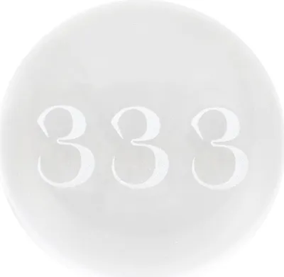 Produktbild von Something Different - Kristallkugel "333", Engel Nummern SD6693 (Einheitsgröße) (Transparent)