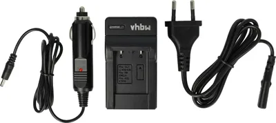 Produktbild von vhbw Ladegerät kompatibel mit Nikon Coolpix S200, S220, S3000, S510, S225, S4000, S500, S230 Kamera - Ladeschale, Kfz-Adapter Ladeanzeige