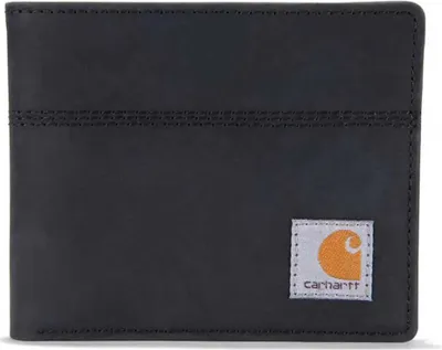 Zdjęcie produktu dla Portfel Carhartt Saddle Leather Bifold Wallet B0000207, kolor: czarny