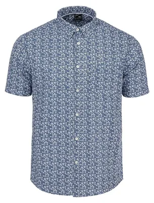 Obrázek produktu pro Ben Sherman – pánská košile s krátkým rukávem GT18353 (S) (modrá)