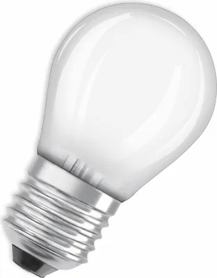 Produktbild von OSRAM LED-Lampe "Retrofit", Tropfen, 2,5W, E27, Warmweiß, matt (00215074)