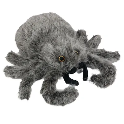 Produktbild von Plüschtier Spinne 25 cm, Stofftiere Kuscheltiere Spinnen Halloween Vogelspinne Tier