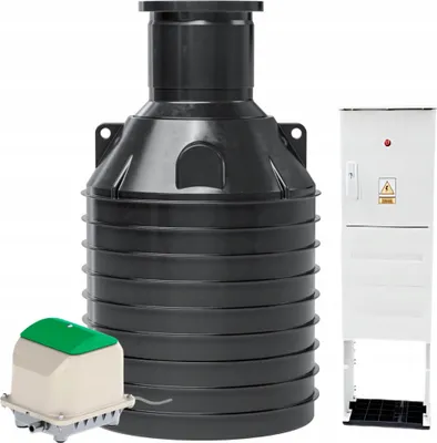 Produktbild von JFC AQUA A1 Biologische Kleinkläranlage 2-4 Personen Komplett-Set