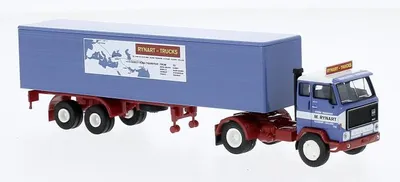 Zdjęcie produktu dla Brekina 85685 – 1:87 Volvo F 89 z nadwoziem typu furgon, Rynart, 1972 – nowy
