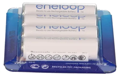 Obrázek produktu pro Panasonic eneloop Mignon AA NiMH baterie 4 kusy v m lonm pouzde