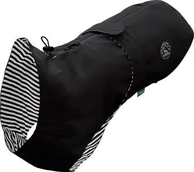 Produktbild von Hunter Hunde-Regenmantel Milford schwarz, Rückenlänge: 40 cm