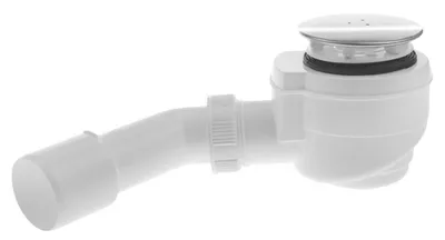 Obrázok produktu pre Sifón do sprchovej vaničky, 50 mm, DN40/50, leštená nehrdzavejúca oceľ