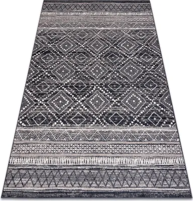 Obrázok produktu pre Koberec Vlna ANGEL 7886 / 52055 Diamanty, etnický šedá / béžová šedá 80x150 cm