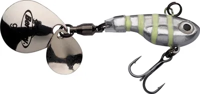Produktbild von Berkley Pulse Spintail 14 g Glow Silver Zebra