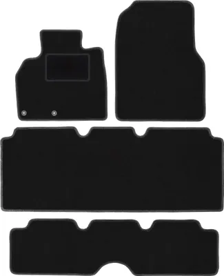 Immagine prodotto di Tappetini in velluto nero per: Renault Espace IV 7 posti (2002-2012)