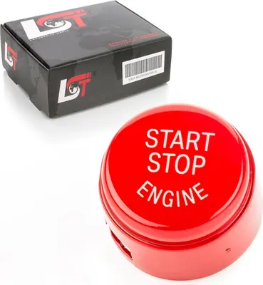 Produktbild von Start Stop Knopf rot für BMW 1er 2er 3er 4er 5er 6er 7er X3 X4 X5 X6 F-Serie