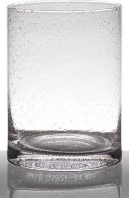 Produktbild von INNA-Glas Blumenvase Glas Sansa, Zylinder - rund, klar, 20cm, Ø 15cm - Glasvase - Windlichtglas