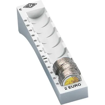 Produktbild von Wedo 160 720037, Münzsäule, Silber, 65 Münzen, 2 euro, 45 mm, 180 mm